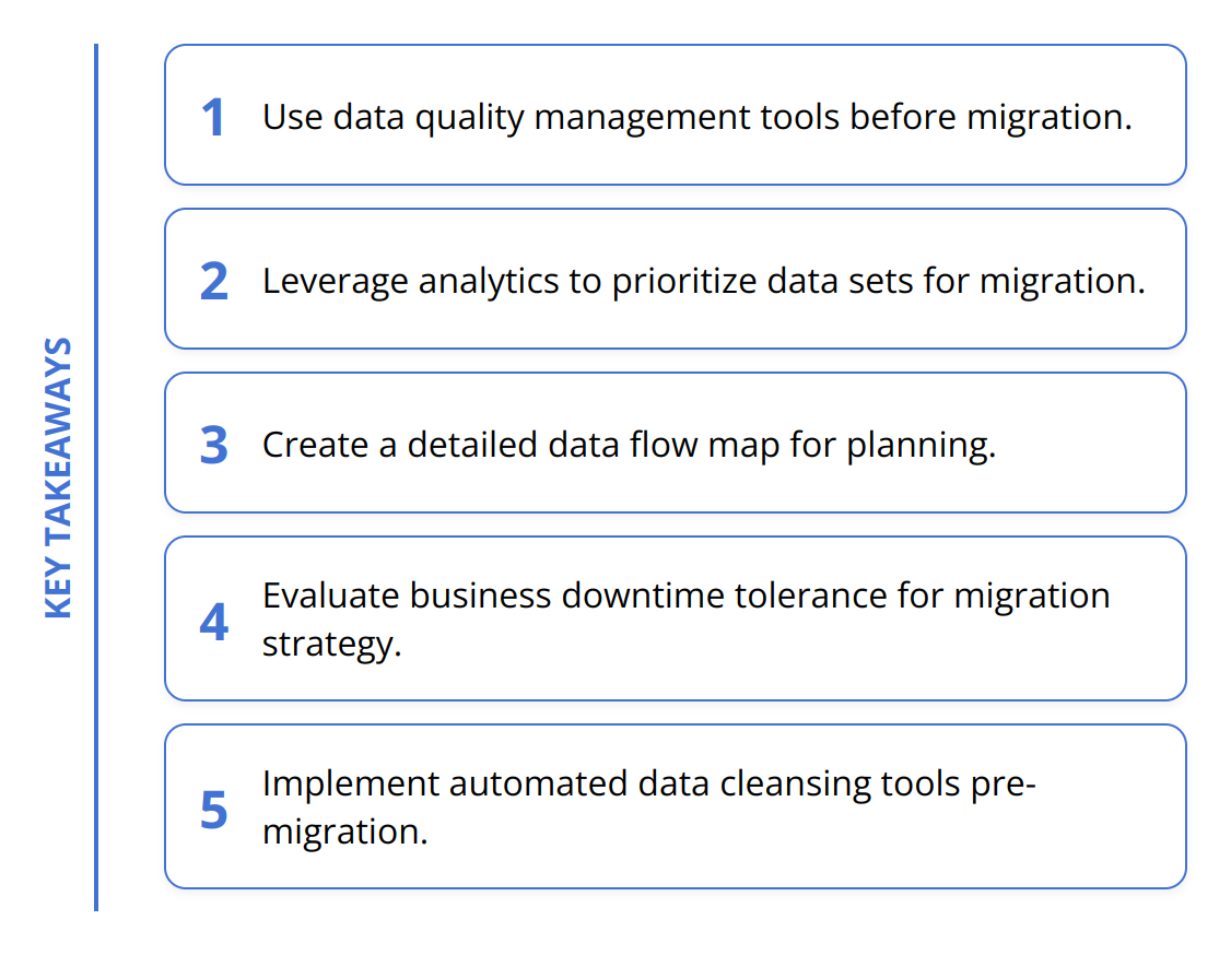Key Takeaways - What to Consider in Retail Data Migration Techniques